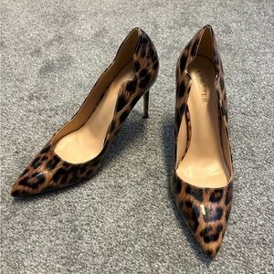 Coleter leopard heels
